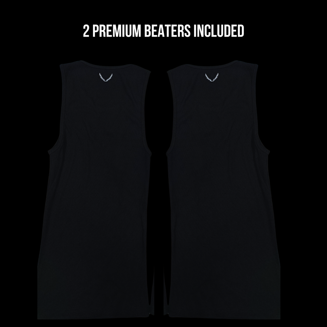 PREMIUM BEATERS - BLACK (2-Pack) (Size Up)