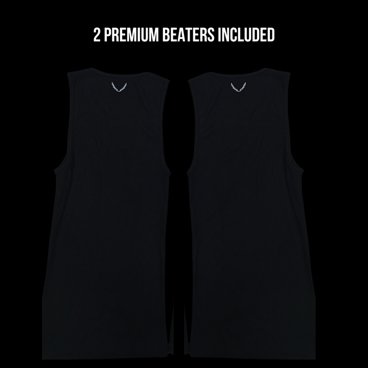 PREMIUM BEATERS - BLACK (2-Pack) (Size Up)