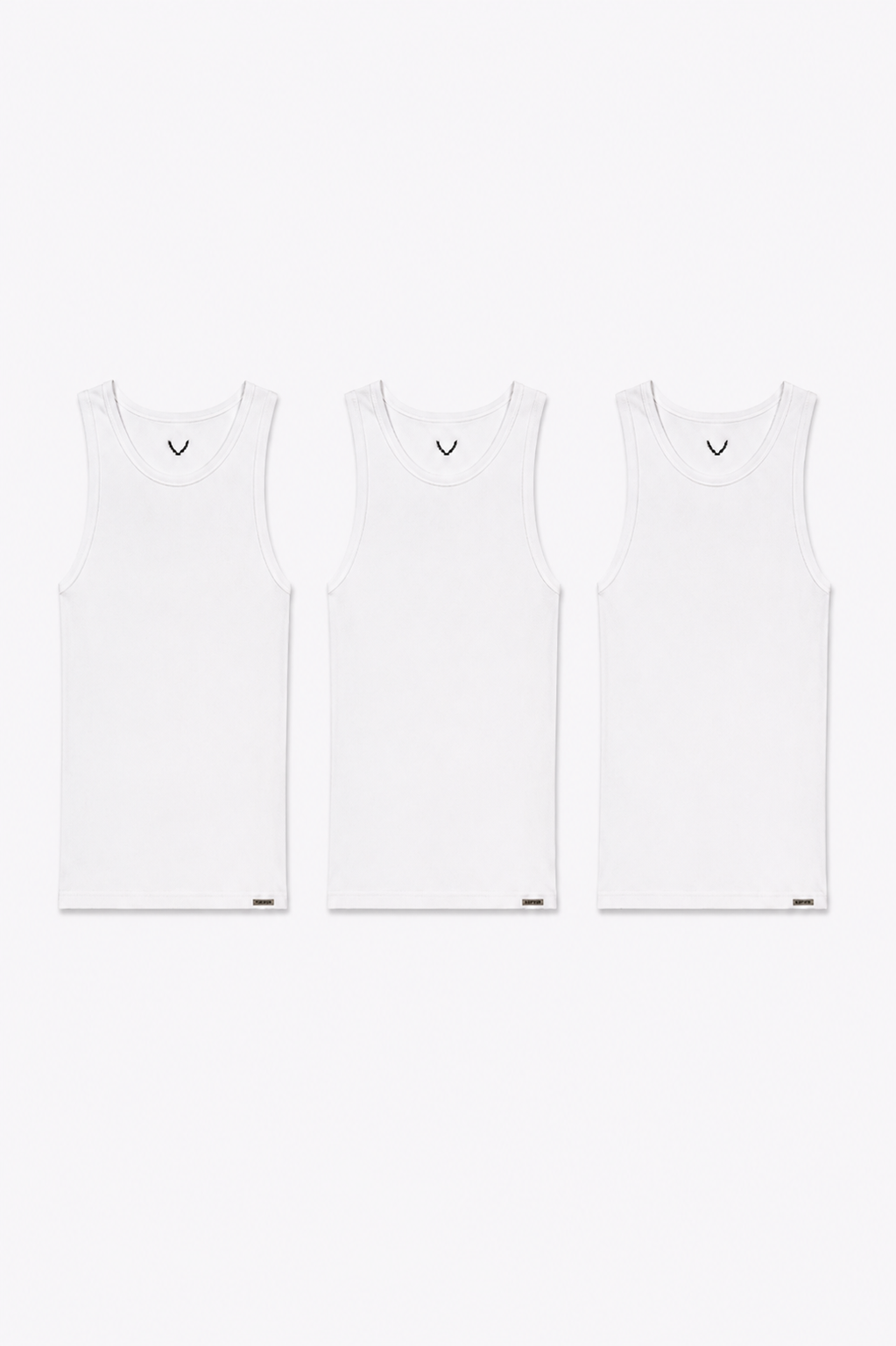 ESNTL BEATER  - WHITE [3 PACK]