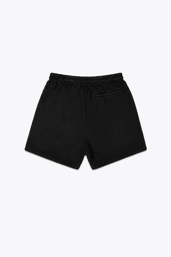 ESNTL SWEAT SHORTS - [BLACK]
