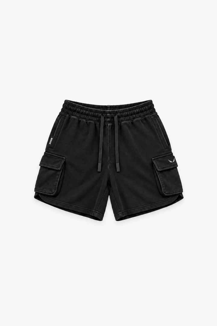 ESNTL CARGO SWEAT SHORTS