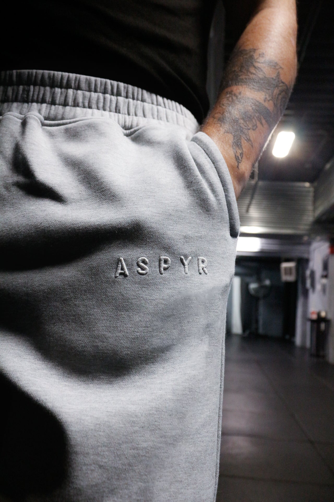 ATHLETIC SWEATS - LIGHT GRAY – ASPYR Athletic Wear