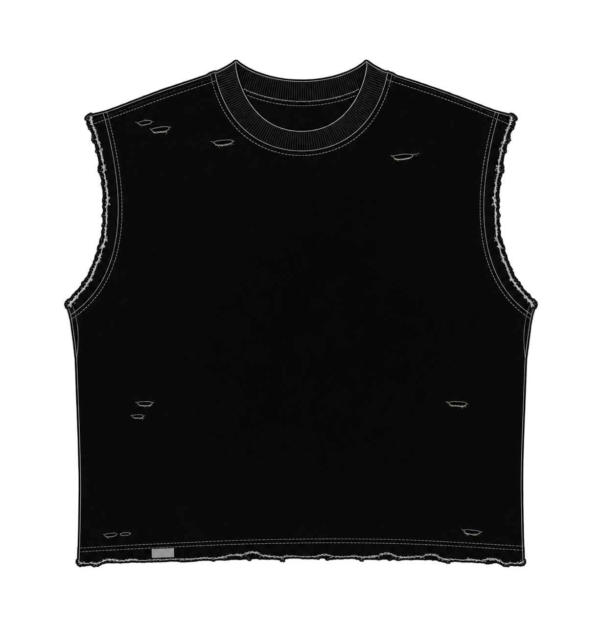 Berserk Cut-Off garment illustration