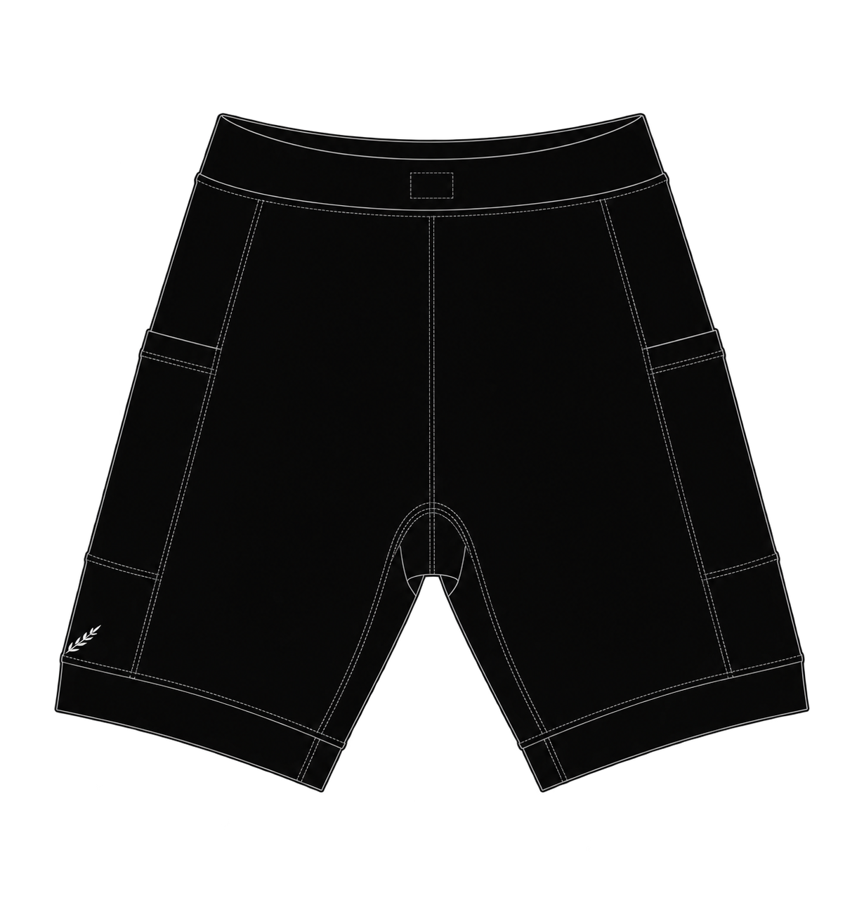 Compression Liner — Dark Crimson garment illustration