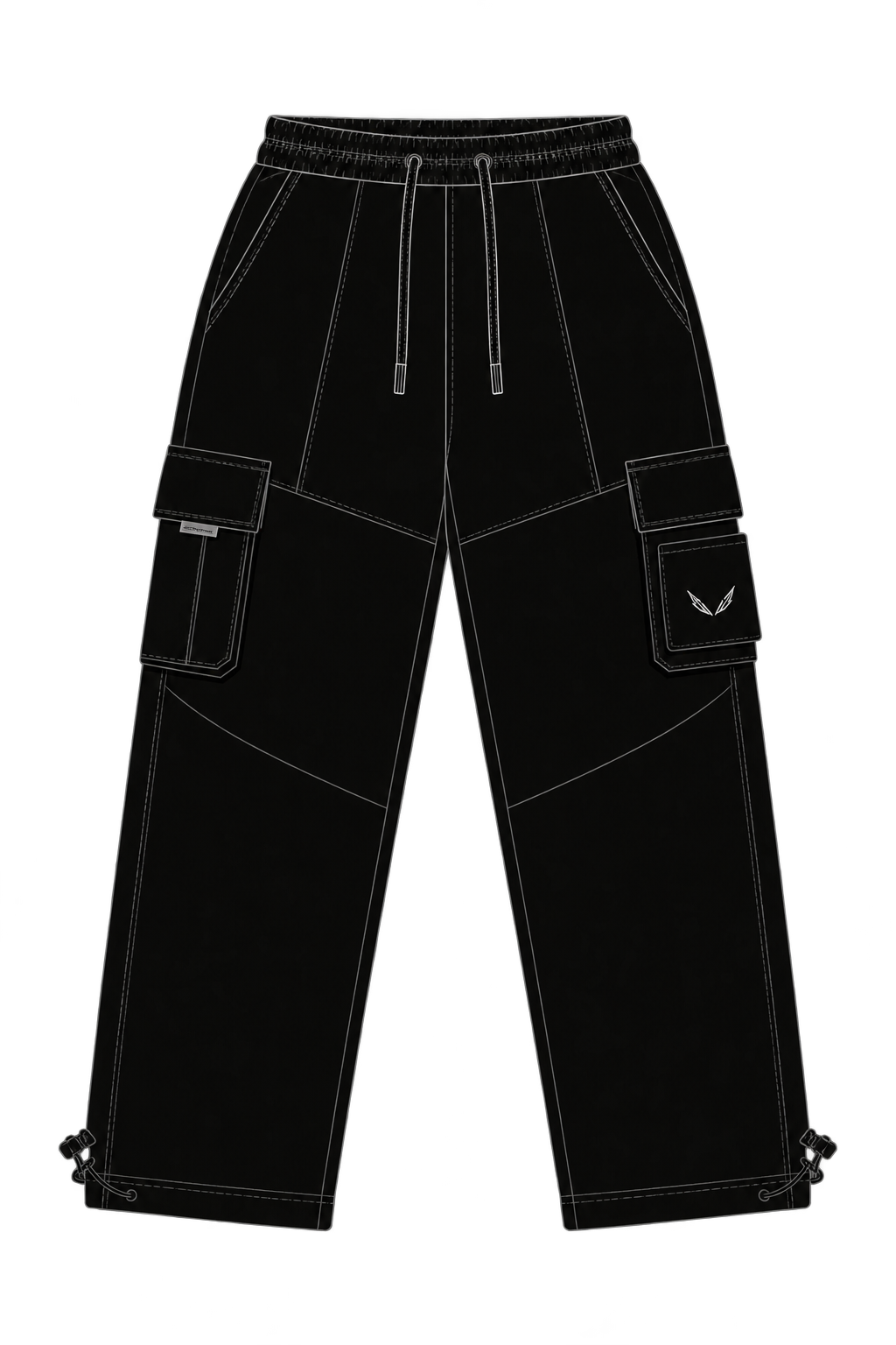 ESNTL Athletic Cargos garment illustration